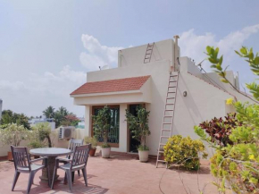 A cosy rooftop nest in pondicherry center